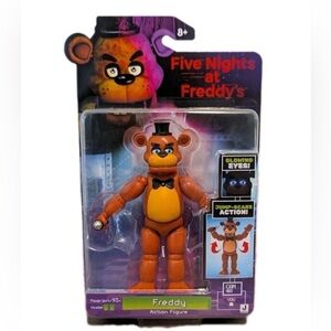 Jazwares Five Nights at Freddy's Freddy Fazbear 5" Action Figure FNAF Brand New